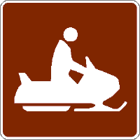 snowmobile sign