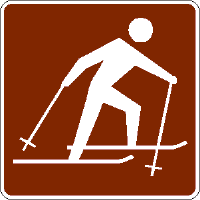 ski sign